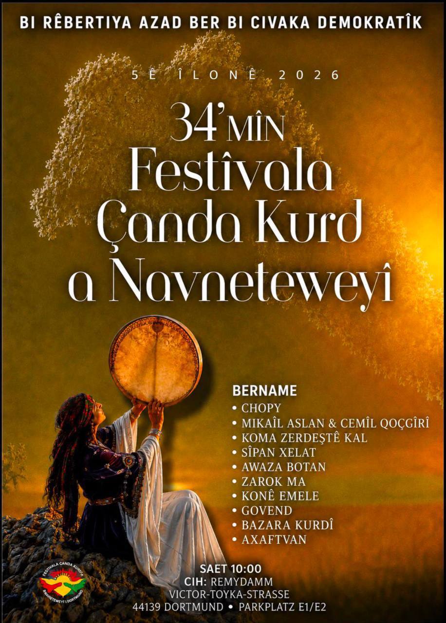 Festîvala Çanda Kurd a Nordrhein-Westfalenê ya 34’an